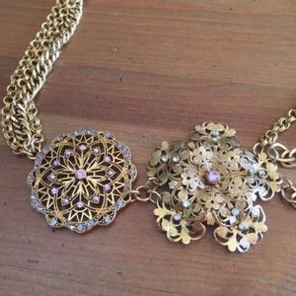 Gold necklace - Picture 2 of 4